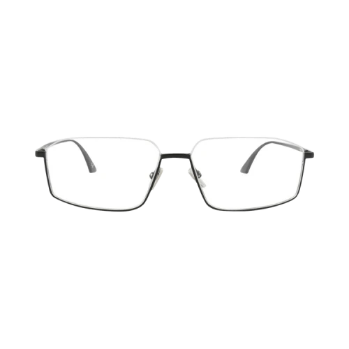 Balenciaga Square-Frame Metal Optical Frames Black Black Transparent (BB0143O-30010029-001)