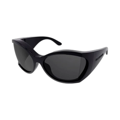 Balenciaga Shield Sunglasses 'Black/Grey'