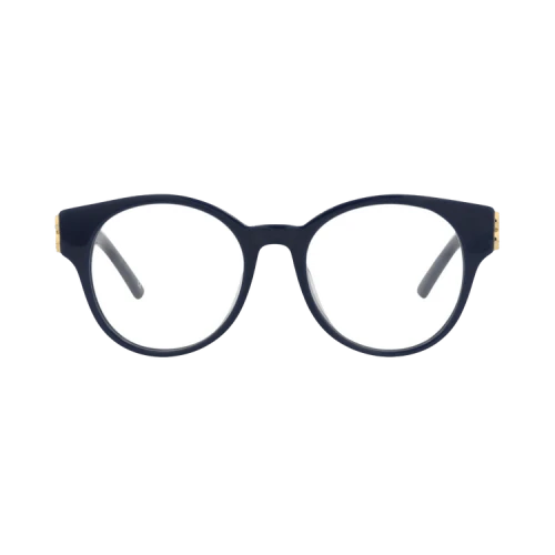 Balenciaga Round-Frame Acetate Optical Frames Blue Blue Transparent (BB0173O-30011315-004)