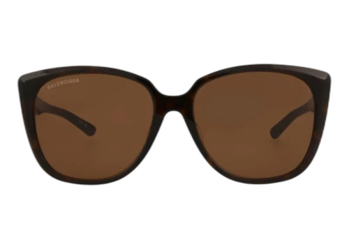Balenciaga Square Frame Acetate Sunglasses Havana/Brown (BB0175SA-30011345-002-20355)