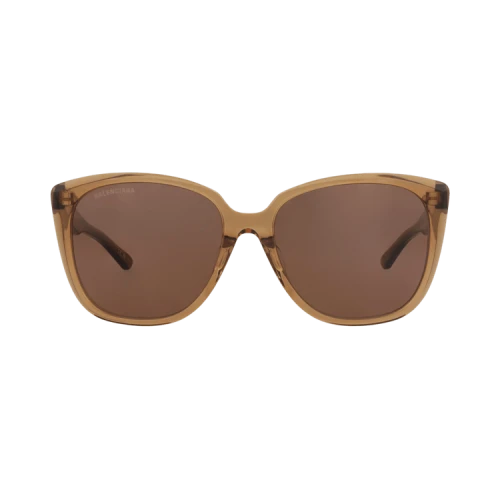 Balenciaga Square-Frame Acetate Sunglasses 'Brown Brown Brown'