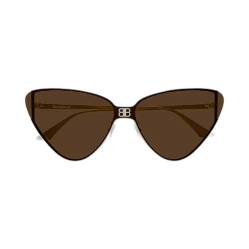 Balenciaga Cat Eye Sunglasses 'Gold/Brown'