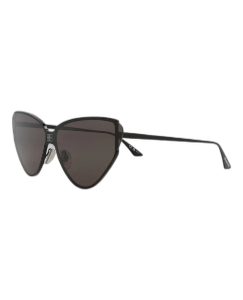 Balenciaga Cat Eye Sunglasses Black/Black/Grey (BB0191S-30011959-001)