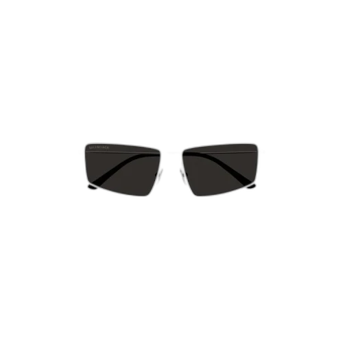 Balenciaga Square Frame Sunglasses 'White/Grey'