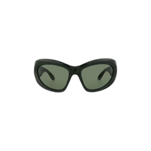 Balenciaga Wrap Around Sunglasses 'Green'