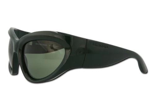 Balenciaga Shield Sunglasses Green/Green (BB0228S-30013403-002)