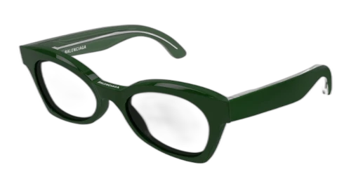 Balenciaga Cat Eye Sunglasses Green/Grey (BB0230S-30013405-006)
