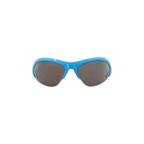 Balenciaga Wrap Around Sunglasses 'Light Blue/Silver/Grey'