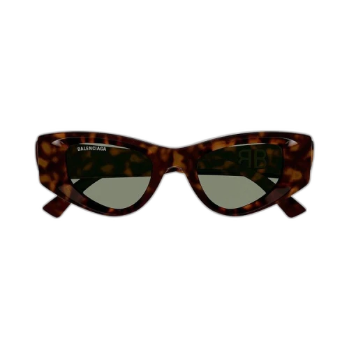 Balenciaga Cat Eye Sunglasses 'Havana/Green'