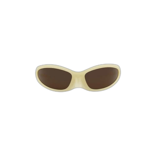 Balenciaga Wrap Around Sunglasses 'Yellow/Brown'