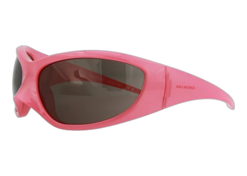 Balenciaga Shield Sunglasses Pink/Grey (BB0252S-30013804-002)