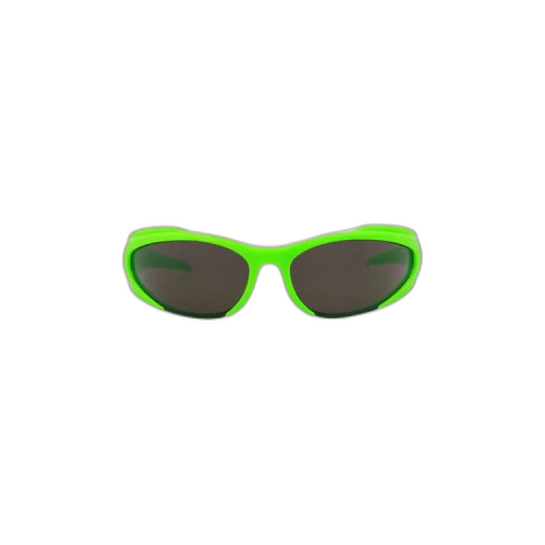 Balenciaga Reverse Xpander Rectangle Sunglasses 'Green'