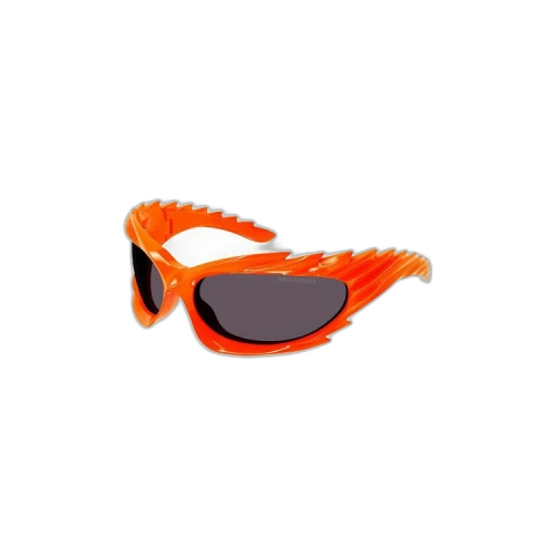 Balenciaga Wrap Around Sunglasses 'Orange/Grey'