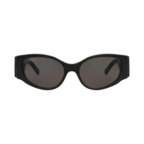 Balenciaga Cat Eye-Frame Recycled Acetate Sunglasses Black Black Grey (BB0258S-30013963-007)