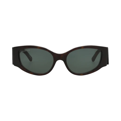 Balenciaga Cat Eye-Frame Recycled Acetate Sunglasses Havana Havana Green (BB0258S-30013963-008)