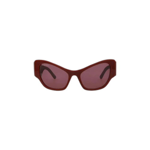 Balenciaga Cat Eye Sunglasses 'Burgundy/Red'