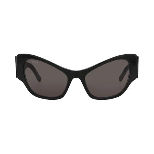 Balenciaga Cat Eye-Frame Recycled Acetate Sunglasses Black Black Grey (BB0259S-30013976-001)