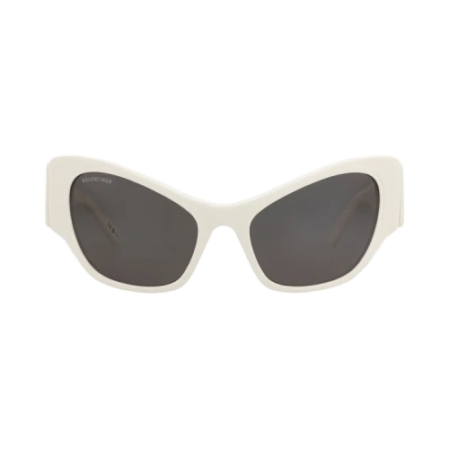 Balenciaga Cat Eye-Frame Recycled Acetate Sunglasses White White Grey (BB0259S-30013976-003)