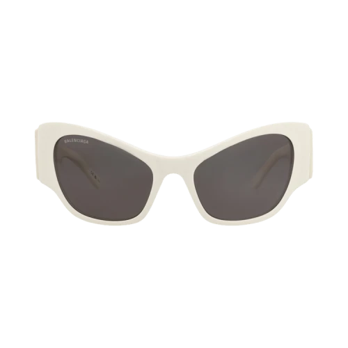 Balenciaga Cat Eye-Frame Recycled Acetate Sunglasses White White Grey (BB0259S-30013976-007)