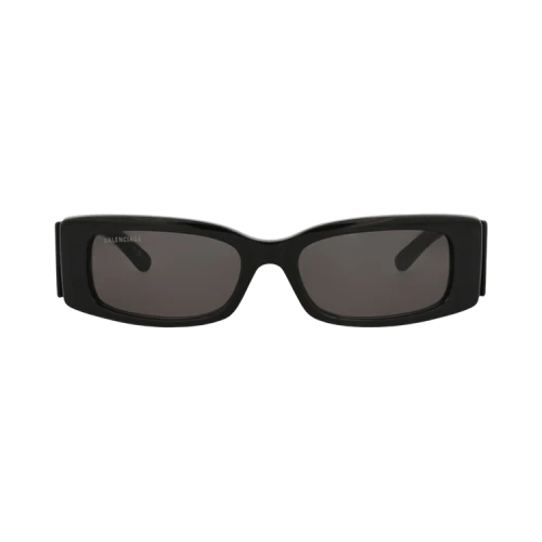 Balenciaga Square-Frame Acetate Sunglasses Black Black Grey (BB0260S-30013974-001)