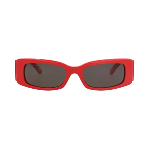 Balenciaga Square-Frame Recycled Acetate Sunglasses Red Red Grey (BB0260S-30013974-005)
