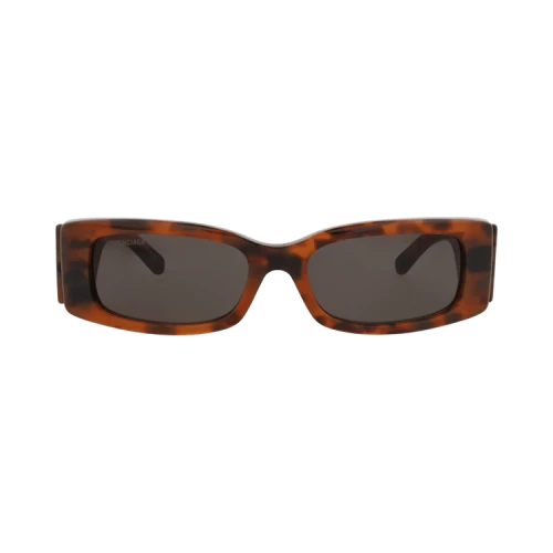 Balenciaga Square-Frame Recycled Acetate Sunglasses Havana Havana Grey (BB0260S-30013974-007)