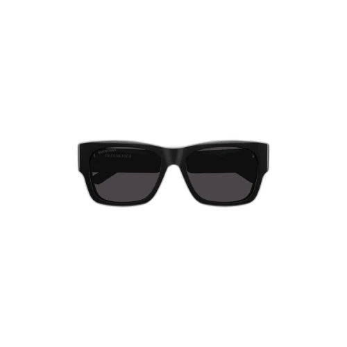 Balenciaga Rectangular Frame Sunglasses 'Black'