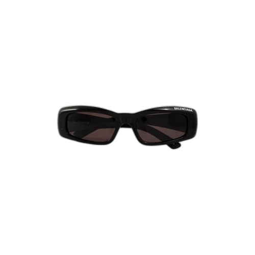 Balenciaga Rectangular Frame Sunglasses 'Black'