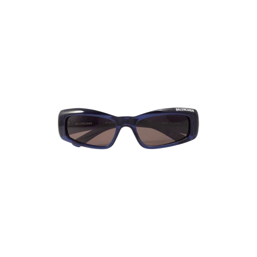 Balenciaga Rectangular Frame Sunglasses 'Blue'