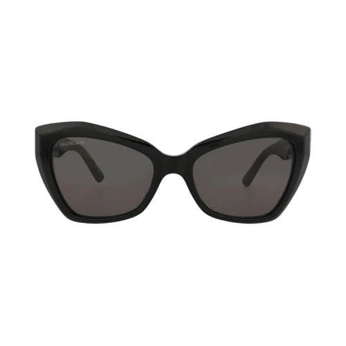 Balenciaga Cat Eye-Frame Recycled Acetate Sunglasses 'Black Black Grey'