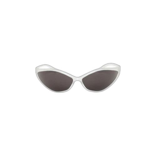 Balenciaga 90s Oval Sunglasses 'Crystal'