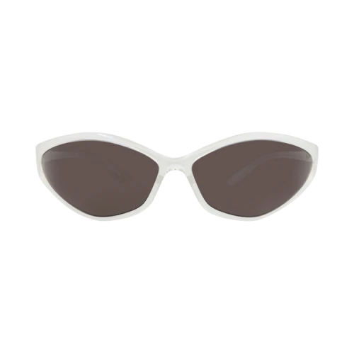 Balenciaga Shield-Frame Bio Injection Sunglasses Crystal Crystal Grey (BB0285S-30014408-004)
