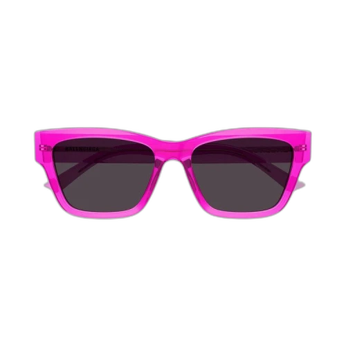 Balenciaga Square Sunglasses 'Fuchsia/Grey'