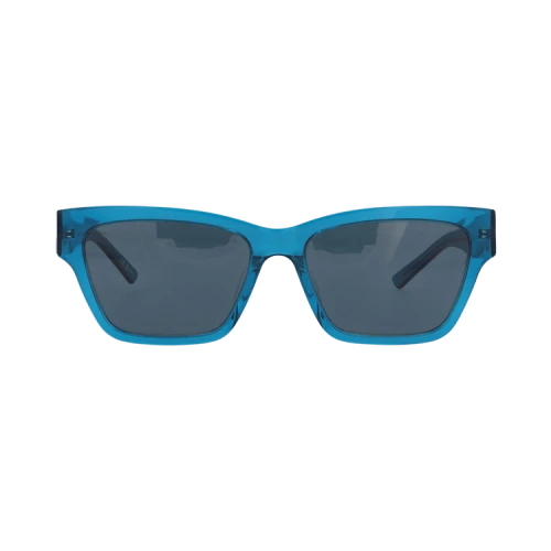 Balenciaga Square-Frame Recycled Acetate Sunglasses Blue Blue Blue (BB0307SA-30014527-004)