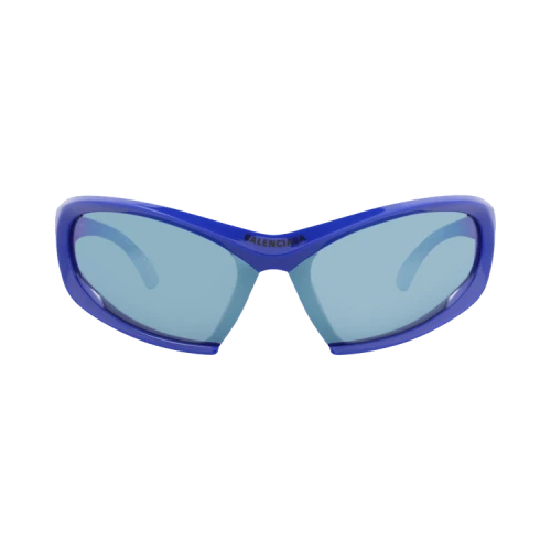 Balenciaga Shield-Frame Bio Injection Sunglasses Blue Blue Blue (BB0318S-30014883-002)