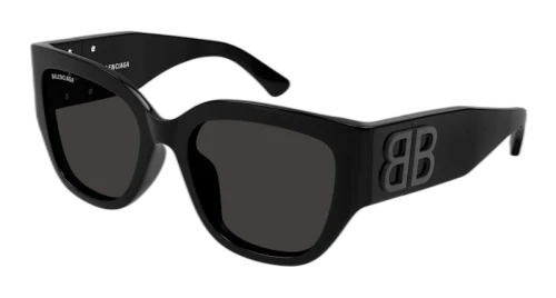 Balenciaga Square Sunglasses Black/Grey (BB0323SK-001)