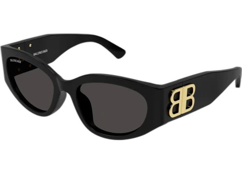 Balenciaga Cat Eye Sunglasses Black/Grey (BB0324SK-002)
