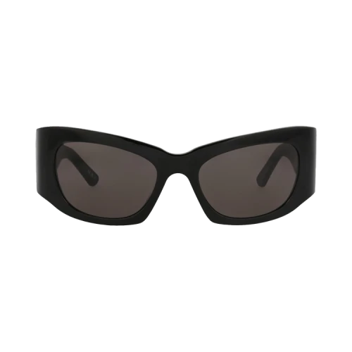 Balenciaga Cat Eye-Frame Recycled Acetate Sunglasses Black Black Grey (BB0327S-30014892-001)