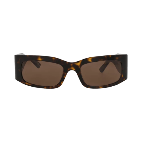 Balenciaga Square-Frame Recycled Acetate Sunglasses Havana Havana Brown (BB0328S-30014893-002)