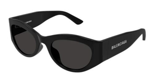 Balenciaga Cat Eye Sunglasses Black/Grey (BB0330SK-001)
