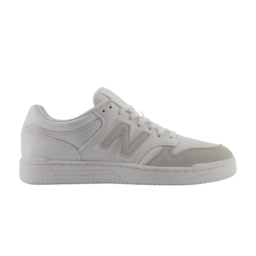 New Balance 480 White Summer Fog Grey