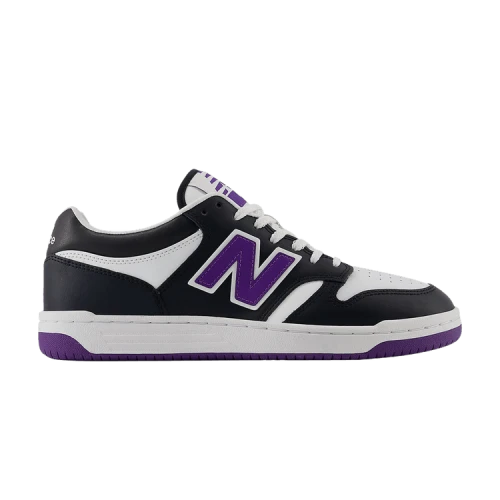 New Balance 480 Black White Purple