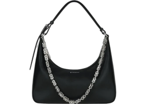 Givenchy Moon Cut Out Shoulder Bag Small Black