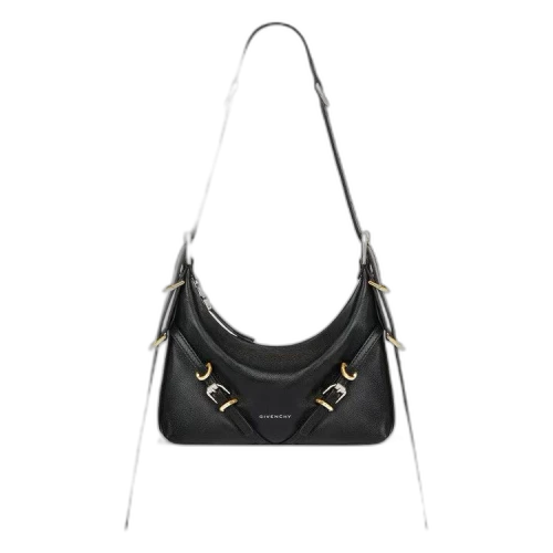 Givenchy Mini Voyou Bag In Leather Black