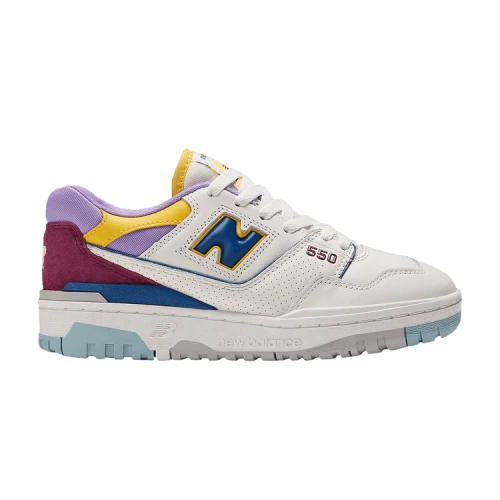 New Balance 550 White Multi-Color (Women's)