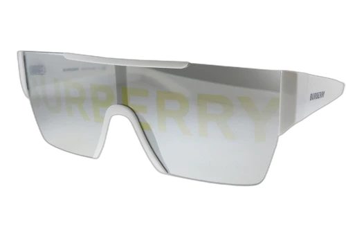 Burberry Men's Rectangle Sunglasses White (BE_4291_3007/H)