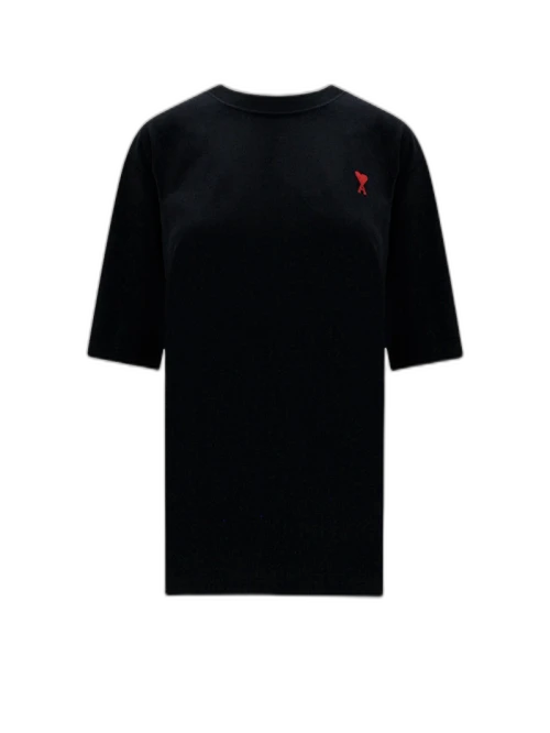 Ami Paris Ami De Coeur Tee Black