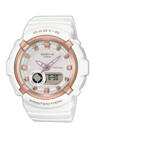 CASIO Baby-G Digital-Analog 'Off-White' (Women's)
