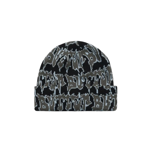 Butter Goods Throw Beanie 'Black/Grey'
