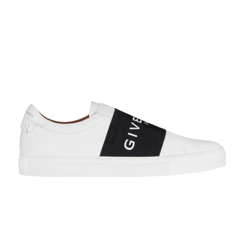 Givenchy Leather Webbing White Black